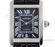 (ER) Grade 1A Swiss Cartier Tank Solo Automatic Copy Watch SS Black Roman Face (3)_th.jpg